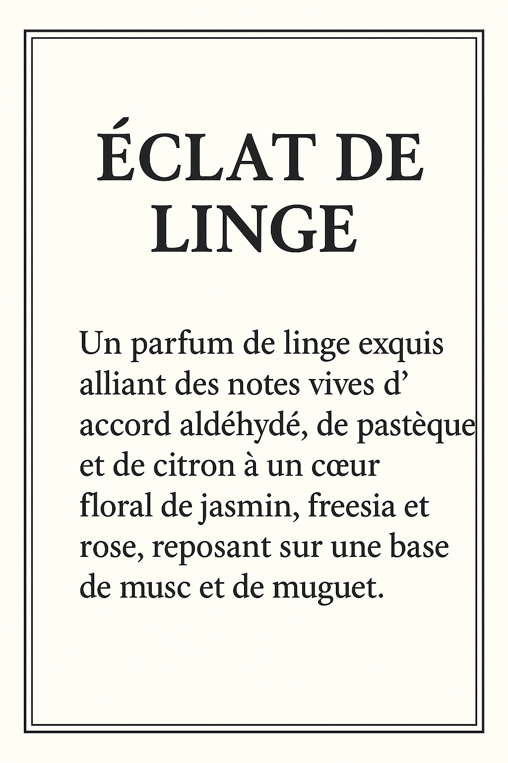 Élixir de parfum
