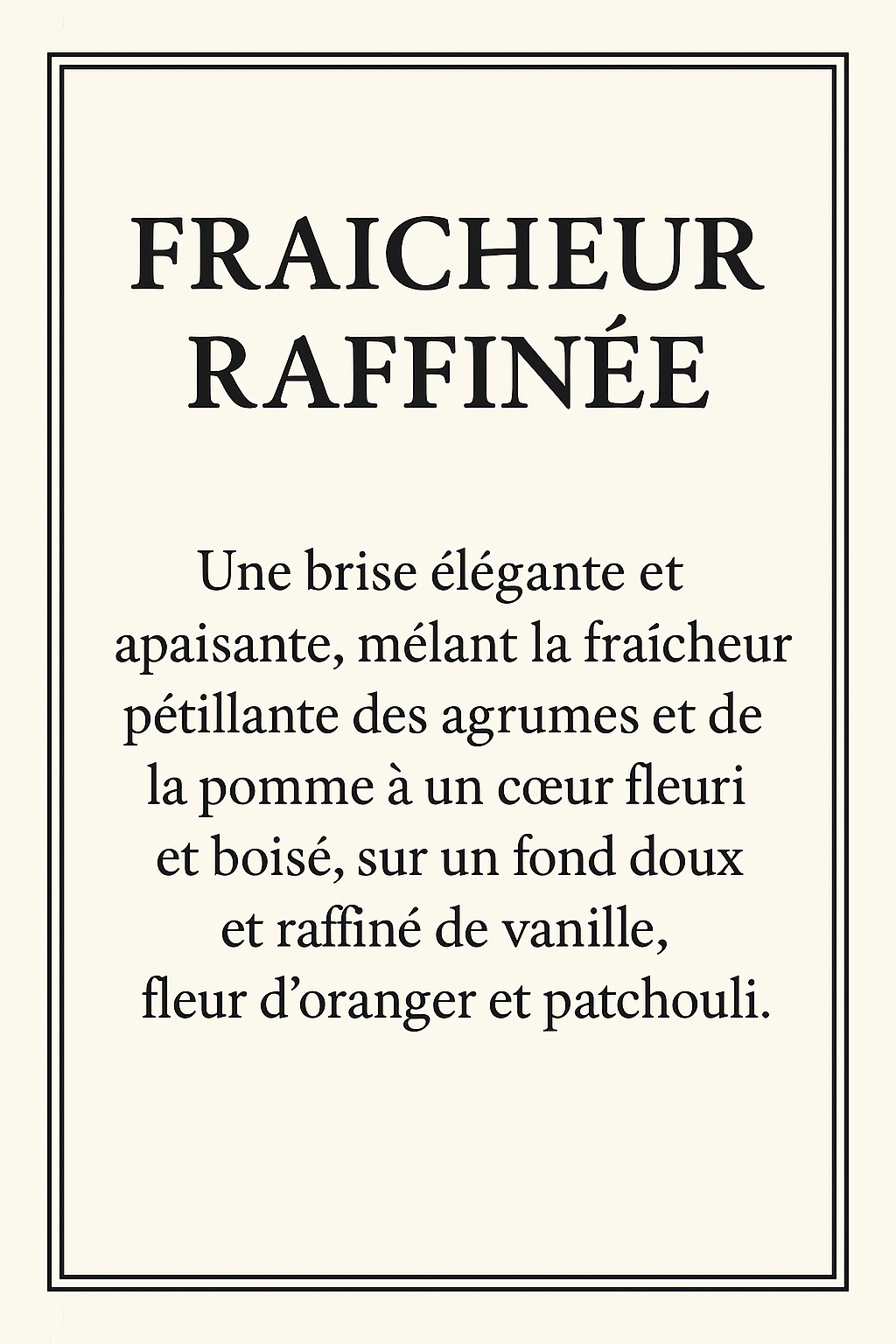 Élixir de parfum