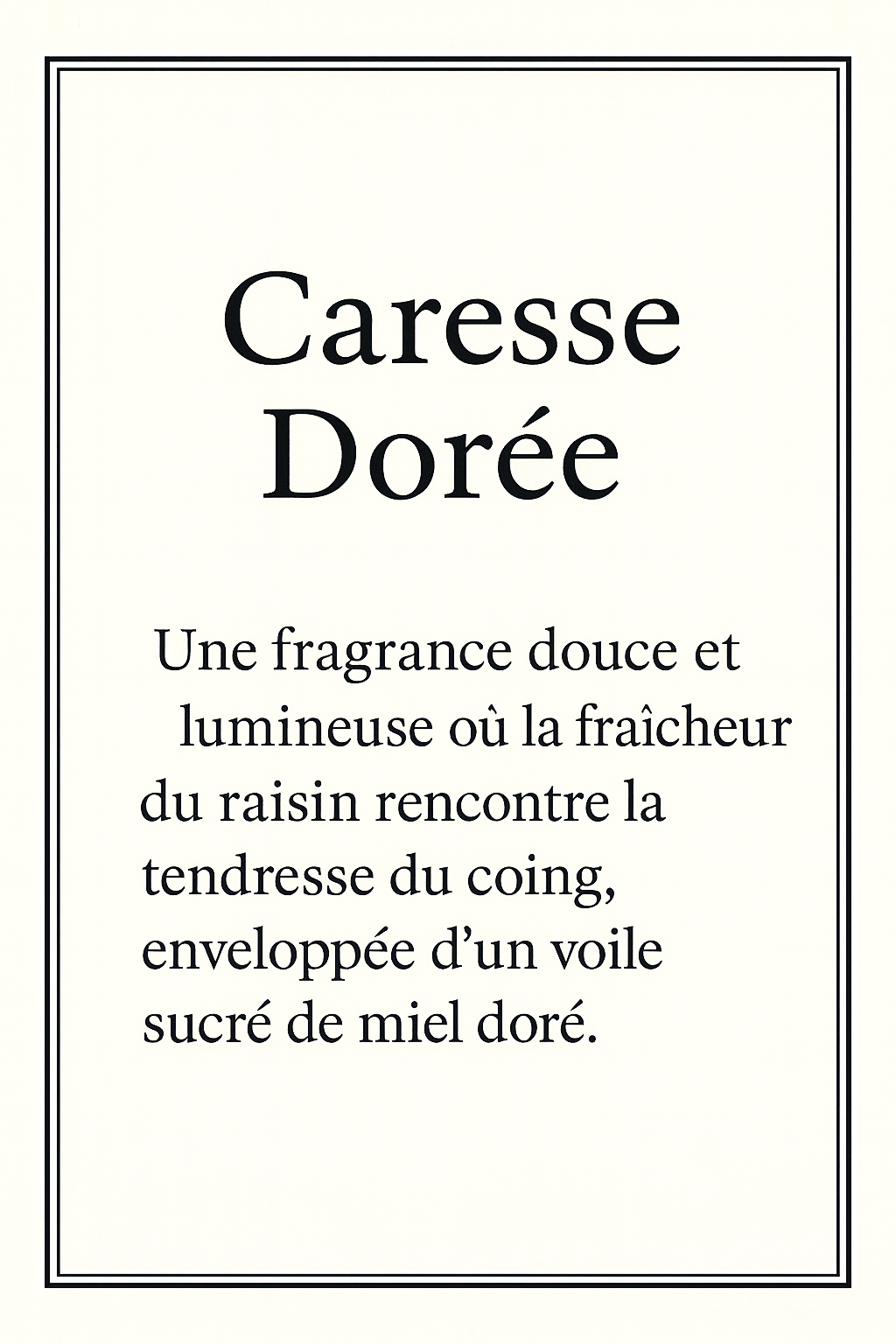 Élixir de parfum